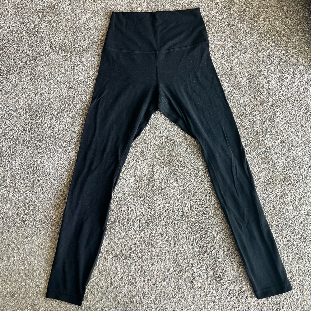 Women Lululemon Lulu Lemon Black Leggings size 4